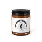 Amber jar soy candle