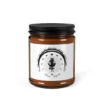 Amber jar soy candle